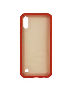 Чехол накладка Goospery Case для Samsung A10-2019/A105 Clear/Red/Black