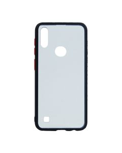Чехол накладка Goospery Case для Samsung A10s-2019/A107 Clear/Black/Red