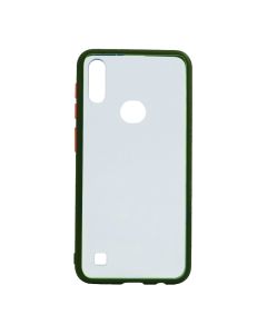 Чехол накладка Goospery Case для Samsung A10s-2019/A107 Clear/Sea Wave/Orange