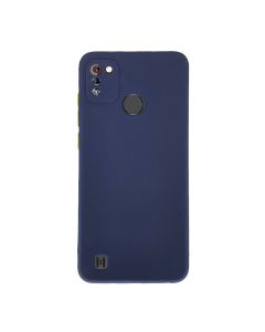 Чохол Goospery TPU Square Full Camera Case для Tecno Pop 4 Pro Dark Blue