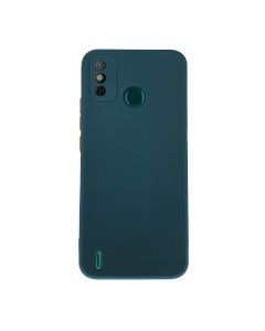 Чехол накладка Goospery TPU Square Full Camera Case для Tecno Spark 6 Go Green