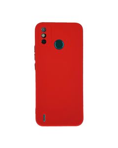 Чехол накладка Goospery TPU Square Full Camera Case для Tecno Spark 6 Go Red