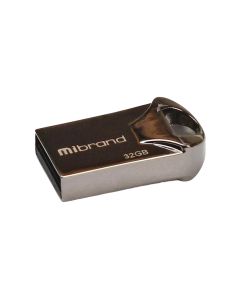 Флешка Mibrand 32GB Hawk USB 2.0 Silver (MI2.0/HA32M1S)