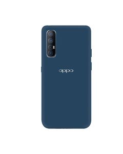 Чехол Original Soft Touch Case for Oppo Reno 3 Navy Blue