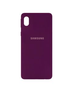 Чехол Original Soft Touch Case for Samsung A01 Core/A013 Grape