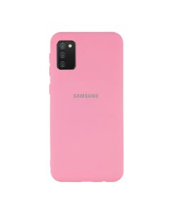 Чехол Original Soft Touch Case for Samsung A02s-2021/A025 Pink