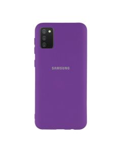 Чехол Original Soft Touch Case for Samsung A02s-2021/A025 Purple