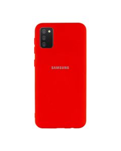 Чехол Original Soft Touch Case for Samsung A02s-2021/A025 Red