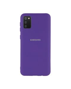 Чехол Original Soft Touch Case for Samsung A02s-2021/A025 Violet