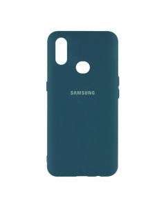 Чехол Original Soft Touch Case for Samsung A10s-2019/A107 Mist Blue