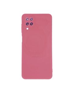 Чехол Original Soft Touch Case for Samsung A12-2021/A125/M12-2021 Pink