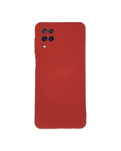 Чехол Original Soft Touch Case for Samsung A12-2021/A125/M12-2021 Raspberry Red