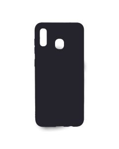 Чехол Original Soft Touch Case for Samsung A20-2019/A205/A30-2019/A305 Black