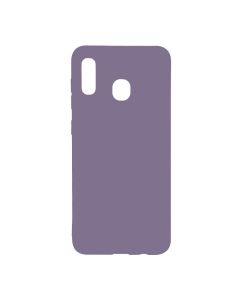 Чехол Original Soft Touch Case for Samsung A20-2019/A205/A30-2019/A305 Lilac Cream