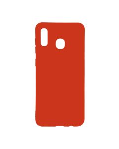 Чехол Original Soft Touch Case for Samsung A20-2019/A205 Orange