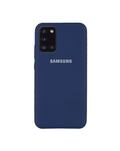 Чехол Original Soft Touch Case for Samsung A31-2020/A315 Dark Blue