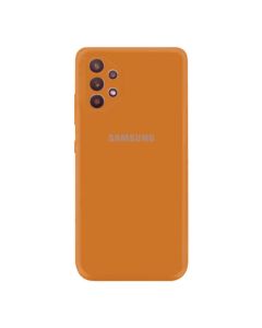 Чохол Original Soft Touch Case for Samsung A32-2021/A325 Orange with Camera Lens