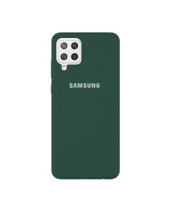 Чехол Original Soft Touch Case for Samsung A42-2021/A425 Dark Green