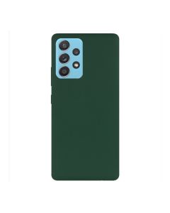 Чехол Original Soft Touch Case for Samsung A72-2021/A725 Dark Green