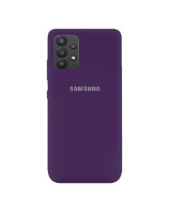 Чехол Original Soft Touch Case for Samsung A52-2021/A525 Grape