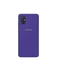 Чехол Original Soft Touch Case for Samsung A71-2020/A715 Purple