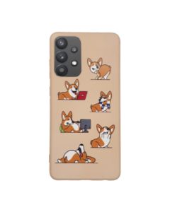 Чохол Original Soft Touch Case for Samsung A72-2021/A725 Pink Sand Corgi