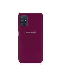 Чехол Original Soft Touch Case for Samsung M51-2020/M515 Marsala