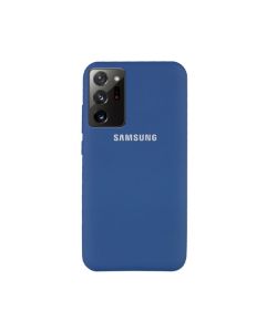Чехол Original Soft Touch Case for Samsung Note 20 Ultra/N985 Navy Blue