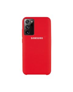 Чехол Original Soft Touch Case for Samsung Note 20 Ultra/N985 Red