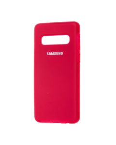 Чехол Original Soft Touch Case for Samsung S10 Plus/G975 Red