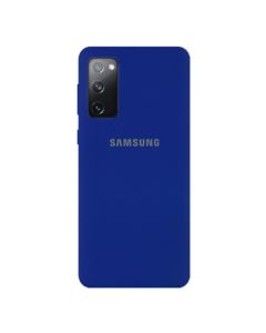 Чехол Original Soft Touch Case for Samsung S20 FE/G780 Navy Blue