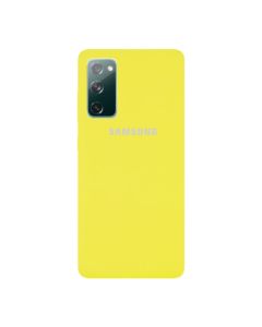Чехол Original Soft Touch Case for Samsung S20 FE/G780 Yellow
