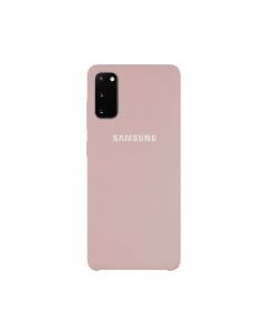 Чехол Original Soft Touch Case for Samsung S20/G980 Pink Sand