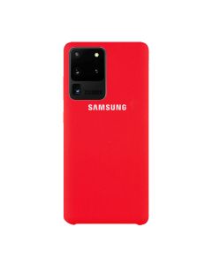 Чехол Original Soft Touch Case for Samsung S20 Ultra/G988 Red