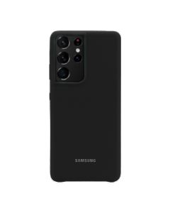 Чехол Original Soft Touch Case for Samsung S21 Ultra/G998 Black