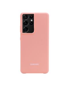 Чехол Original Soft Touch Case for Samsung S21 Ultra/G998 Peach