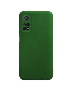 Чехол Original Soft Touch Case for Xiaomi Mi 10T/Mi 10T Pro Dark Green with Camera Lens