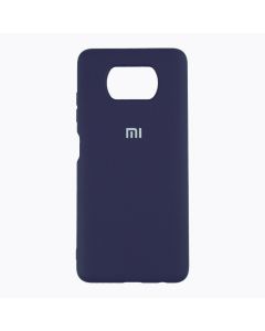 Чехол Original Soft Touch Case for Xiaomi Poco X3 Midnight Blue