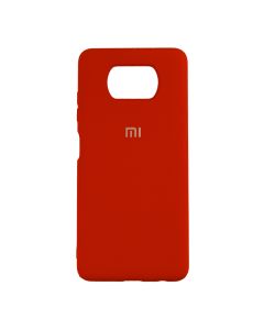 Чехол Original Soft Touch Case for Xiaomi Poco X3 Red
