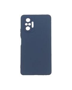 Чохол Original Soft Touch Case for Xiaomi Redmi Note 10 Pro/Note 10 Pro Max Navy Blue with Camera Lens