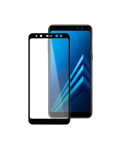 Защитное стекло для Samsung A8 Plus 2018/A730 3D Black