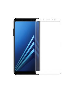 Защитное стекло для Samsung A8 Plus 2018/A730 3D White