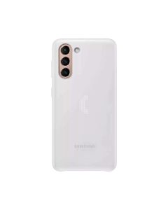 Чехол накладка Samsung G991 Galaxy S21 Smart LED Cover White (EF-KG991CWEG)
