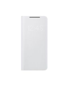 Чехол книжка Samsung G991 Galaxy S21 Smart LED View Cover Light Gray (EF-NG991PJEG)