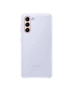 Чехол накладка Samsung G996 Galaxy S21 Plus Smart LED Cover Violet (EF-KG996CVEG)