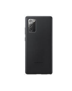 Чохол накладка Samsung N980 Galaxy Note 20 Clear Leather Cover Black (EF-VN980LBEGRU)