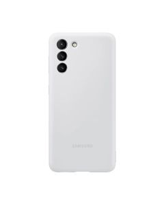 Чехол накладка Samsung G991 Galaxy S21 Silicone Cover Light Gray (EF-PG991TJEG)