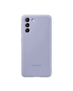 Чехол накладка Samsung G991 Galaxy S21 Silicone Cover Violet (EF-PG991TVEG)