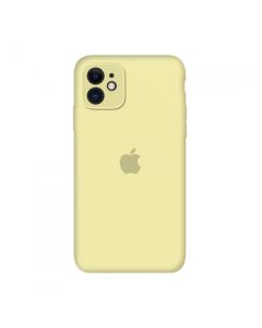Чехол Soft Touch для Apple iPhone 11 Mellow Yellow with Camera Lens Protection