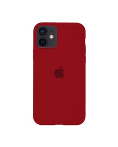 Чехол Soft Touch для Apple iPhone 12/12 Pro Rose Red